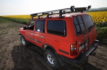 Экспедиционная корзина для Toyota Land Cruiser (70, 76, 80) с сеткой